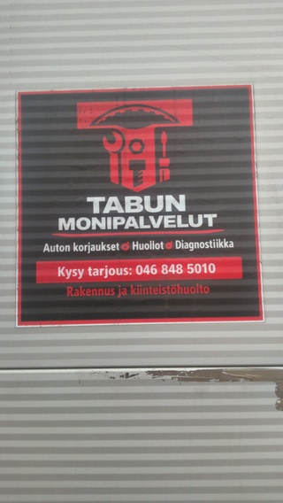 Tabun monipalvelut Helsinki